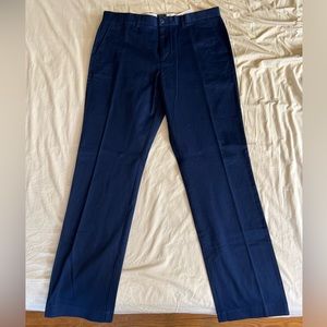 NWT J. Crew Stretch navy dress pants 34/34